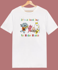 Its A Good Day To Make Music 80s T Shirt Style