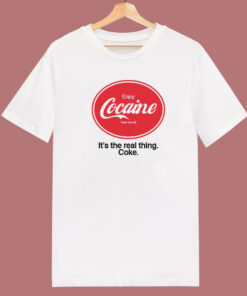 Its The Real Things Coke T Shirt Style
