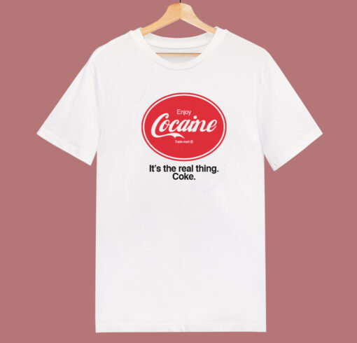 Its The Real Things Coke T Shirt Style