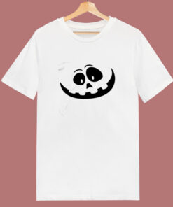 Jack O Lantern Pumpkin Face 80s T Shirt