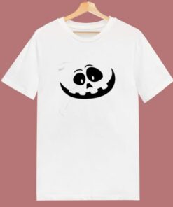 Jack O Lantern Pumpkin Face 80s T Shirt