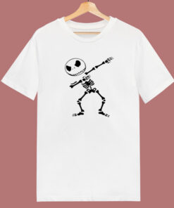Jack Skellington Dabbing 80s T Shirt