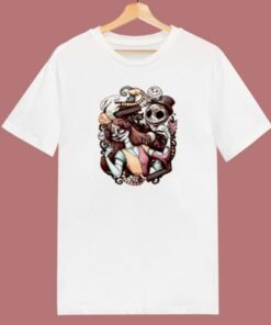 Jack Skellington Squad 80s T Shirt 2