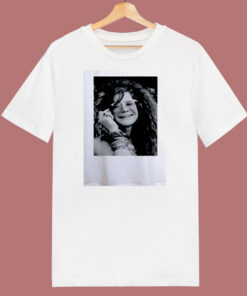 Janis Joplin Photos 80s T Shirt