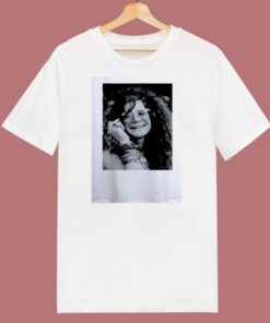 Janis Joplin Photos 80s T Shirt