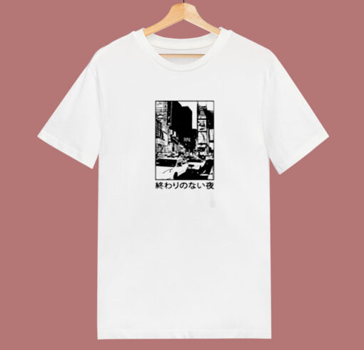 Japanese Nights Aesthetic 80s T Shirt