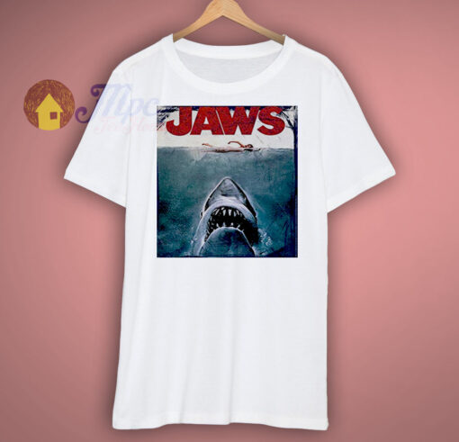 Jaws Shark Original Movie Poster T Shirt