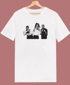 Jay Z With Jonathan Majors T Shirt Style