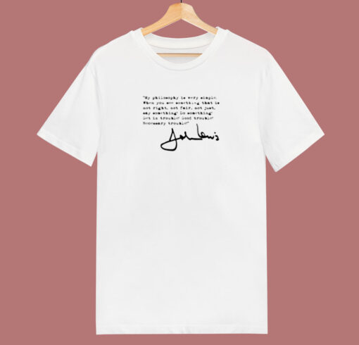 John Lewis Good Trouble 80s T Shirt