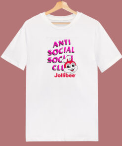Jollibee x Anti Social Club T Shirt Style