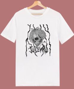 Juice Wrld Skull Metal T Shirt Style
