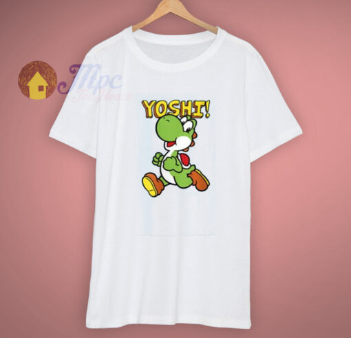 Jump Nintendo Super Mario Yoshi T Shirt