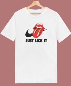 Just Lick it Parody T Shirt Style