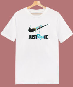 Just Rick It Rick And Morty 80s T Shirt Style