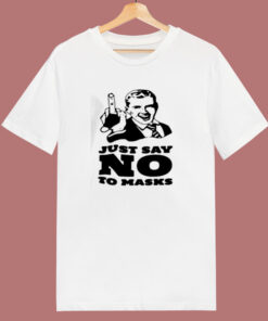 Just Say No 80s T Shirt