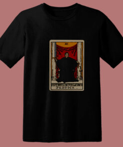 Justice Card Classic 80s T Shirt