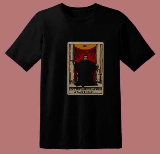 Justice Card Classic 80s T Shirt