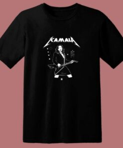 Kamala Harris Funny Parody Metalica 80s T Shirt 1 Kamala Harris Funny Parody Metalica 80s T Shirt 2