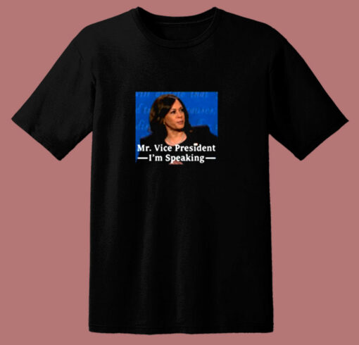 Kamala Harris Mr Vice President I’m Speaking 80s T Shirt