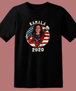 Kamala Harris Superhero President 80s T Shirt 1