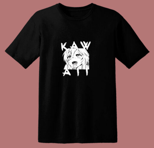 Kawaii Ahegao 2020 80s T Shirt