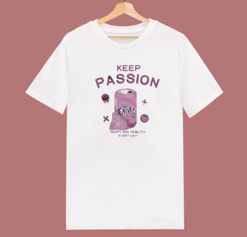 Keep Passion Fanta Pokemon Gengar T Shirt Style