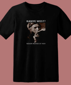 Keith Richards Kanye West 80s T Shirt