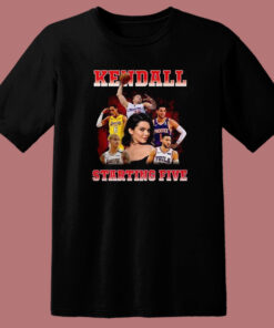 Kendall Starting Five T Shirt Style 1