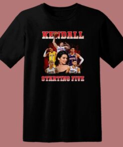 Kendall Starting Five T Shirt Style 2