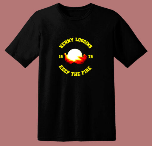 Kenny Loggins Keep The Fire 80s T Shirt