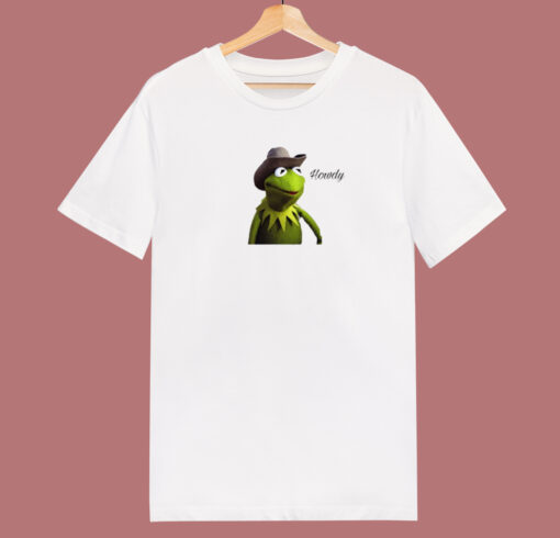 Kermit Howdy Funny T Shirt Style