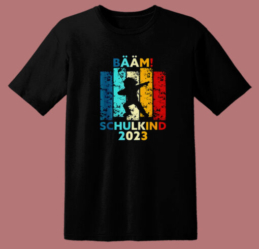 Kinder Baam Schulkind 2023 T Shirt Style