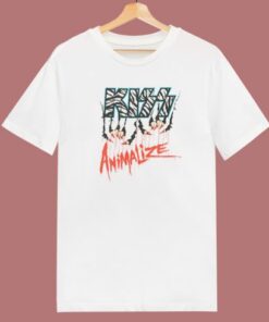 Kiss Animalize Tour T Shirt Style