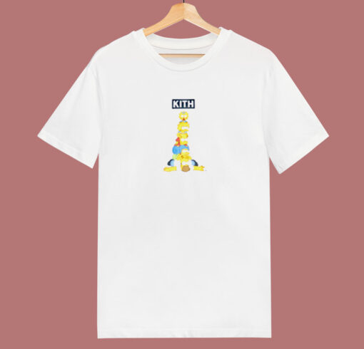 Kith X The Simpsons Family Stack 80s T Shirt