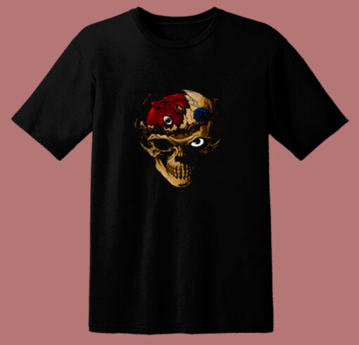 Knight Of Skeleton 80s T Shirt