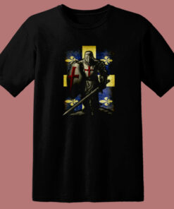 Knights Templar 80s T Shirt 1