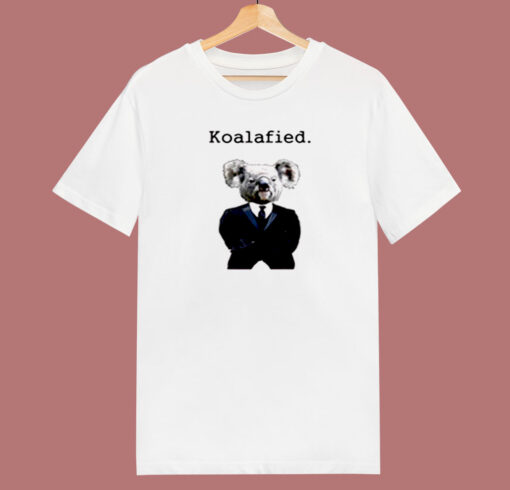 Koala Fied Funny Animal 80s T Shirt