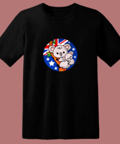 Koala Vintage Retro Animal Lovers 80s T Shirt