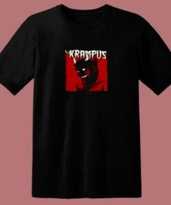 Krampus Evil Santa Claus Christmas Demon 80s T Shirt 2