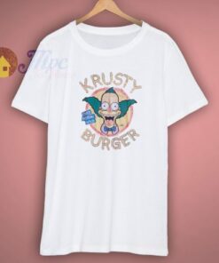Krusty Burger The Simpson’s Universal Studios Red Shirt
