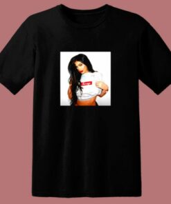 Kylie Jenner Savage Jordan 8 80s T Shirt 1 Kylie Jenner Savage Jordan 8 80s T Shirt 2