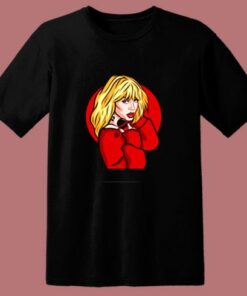 Kylie Minogue Cartoon 80s T Shirt 1 Kylie Minogue Cartoon 80s T Shirt 2