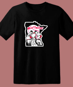 La Makina Win Twin Baseball Garv Sauce 80s T Shirt 1