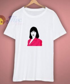 Lady In Pink Bella Hadid Shirt