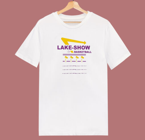 Lake Show Basketball T Shirt Style