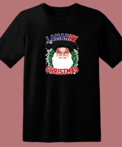 Lamar Jackson Lamarry Christmas 80s T Shirt