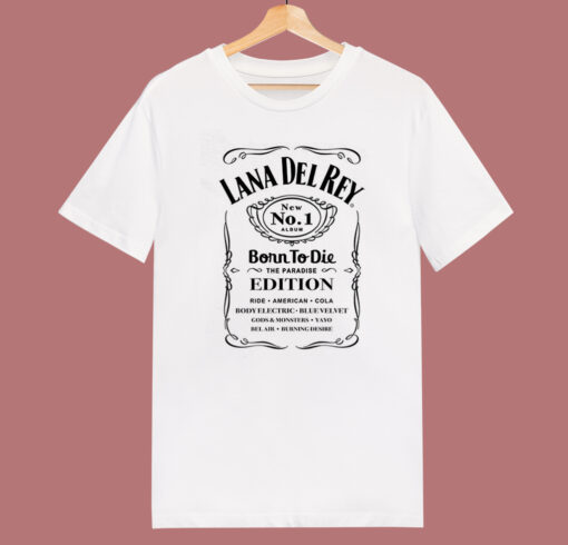 Lana Del Rey Bourbon Whiskey T Shirt Style
