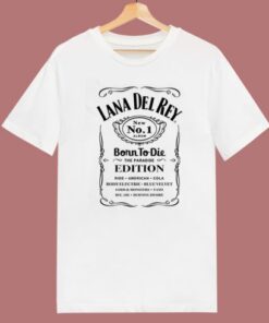 Lana Del Rey Bourbon Whiskey T Shirt Style