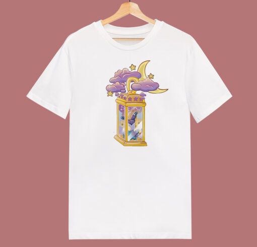 Lantern Dreams Graphic 80s T Shirt Style