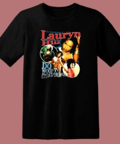 Lauryn Hill Tour 80s T Shirt